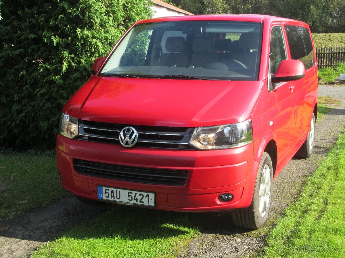 VW TRANSPORTÉR 2.0 TDi 132kw r.v.2010 9míst - 4