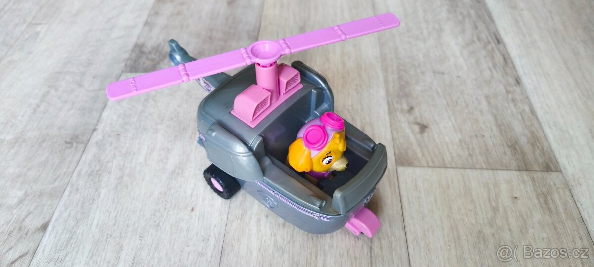 Originál Paw Patrol/Tlapková patrola tryskáč/vrtulník Skye - 4