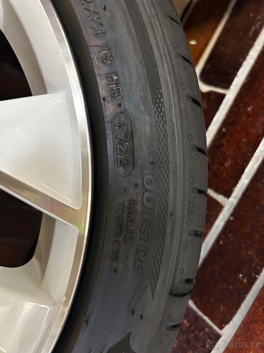 Prodám nová alu kola Italia 7x16 ET46 a nové pneu - 4