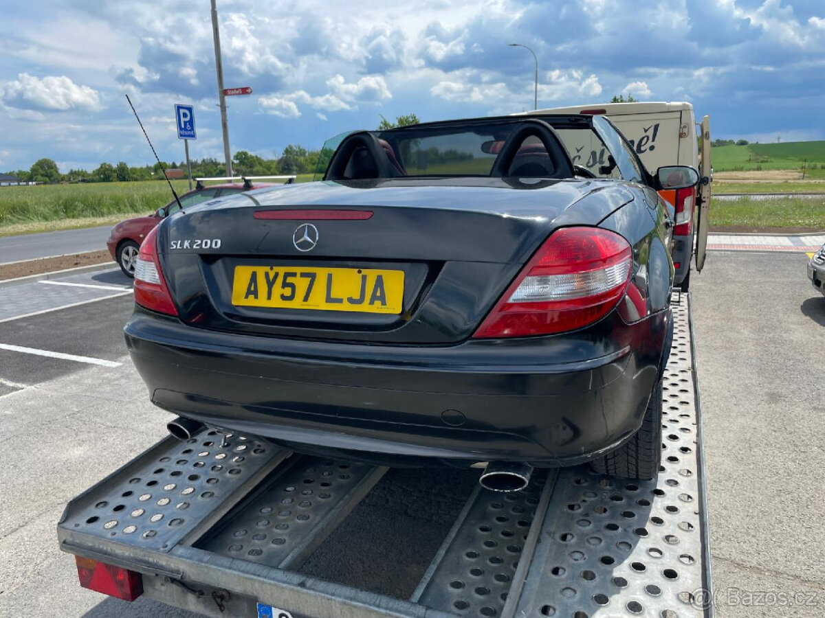 MERCEDES BENZ SLK r171 200 veškeré díly SKLADEM - 4