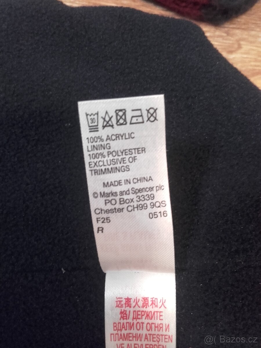 Set dětská čepice a rukavičky M&S 74-80 - 4