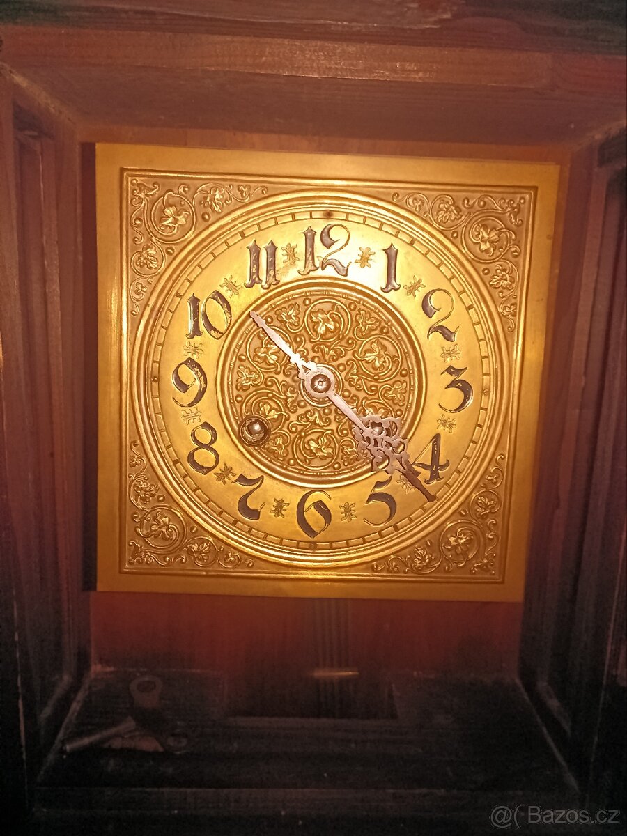 Starožitné hodiny typu mlynářky od firmy Kienzle. - 4