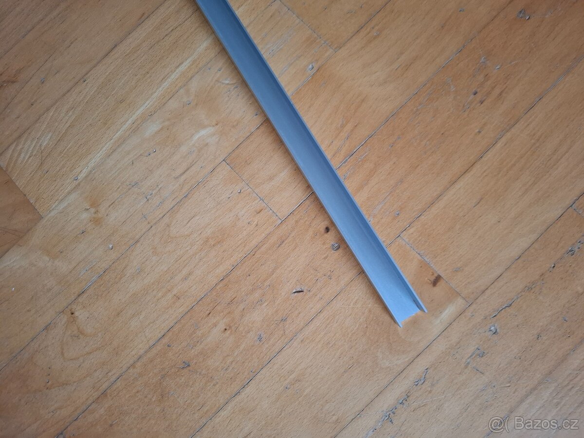 U-Profil hliníkový stříbrný - 4