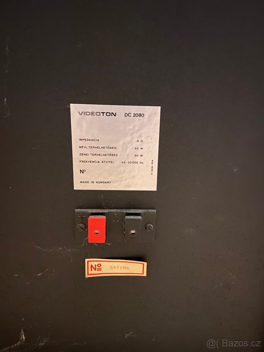 Reprobedny reproduktory VIDEOTON - 4