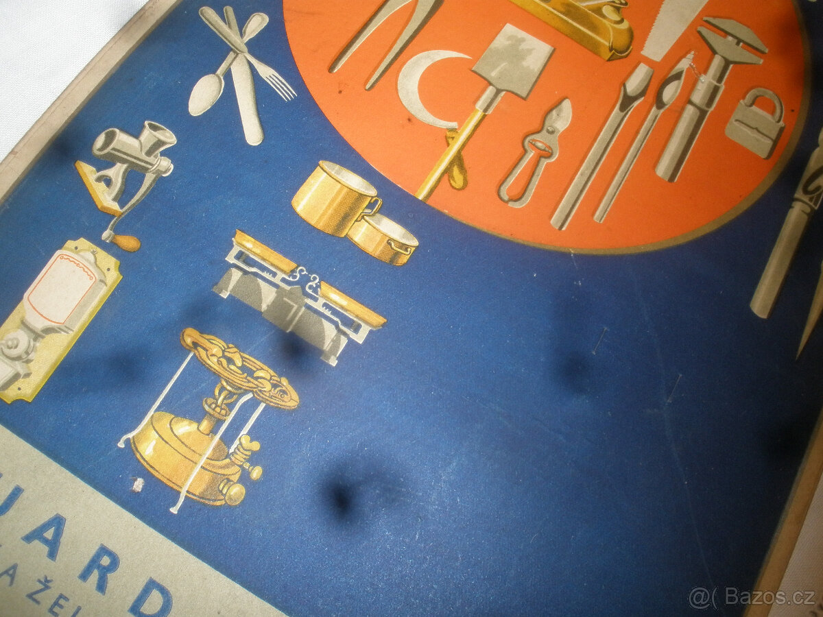 Stará reklama na kartonu - 4