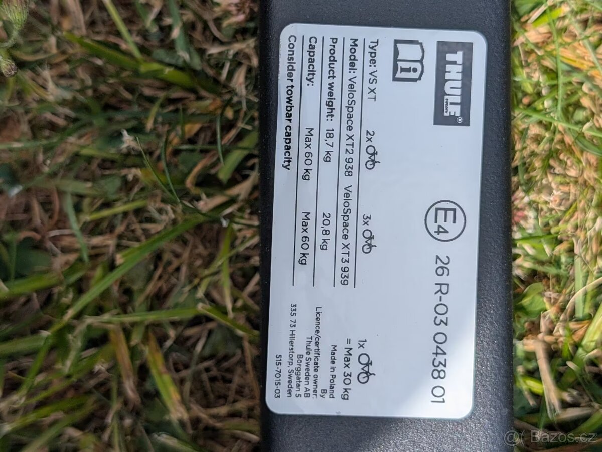 Thule Velospace XT3 nosic kol na tazne - 4
