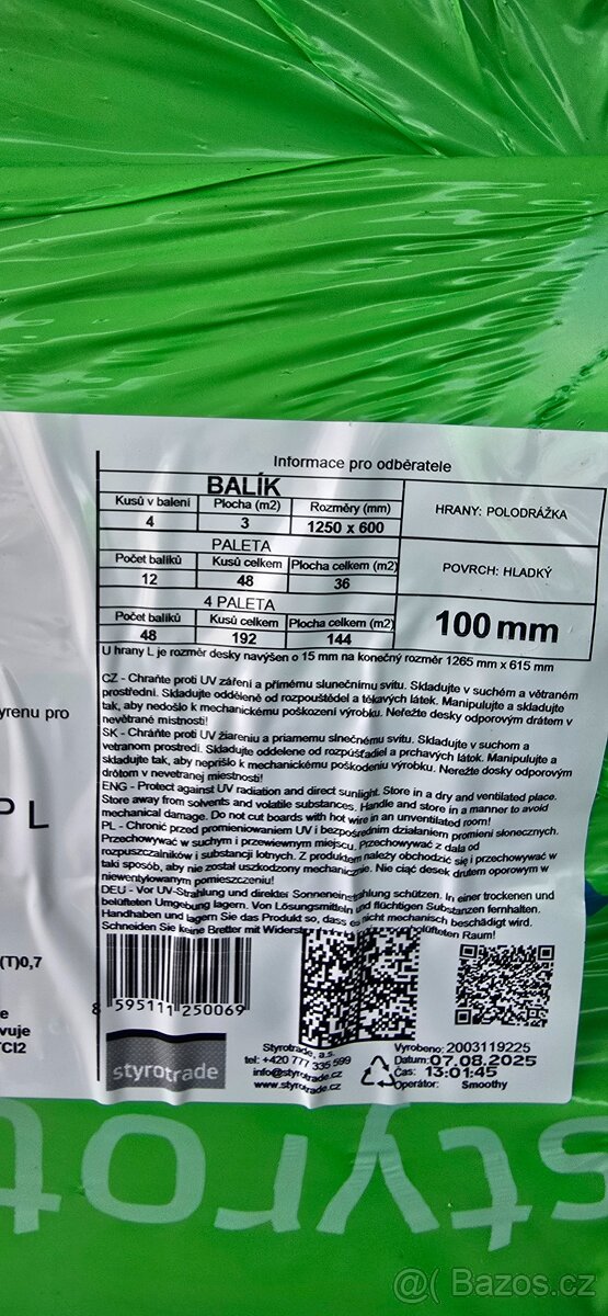 Extrudovaný POLYSTYREN - styro XPS 300 HPL - 4