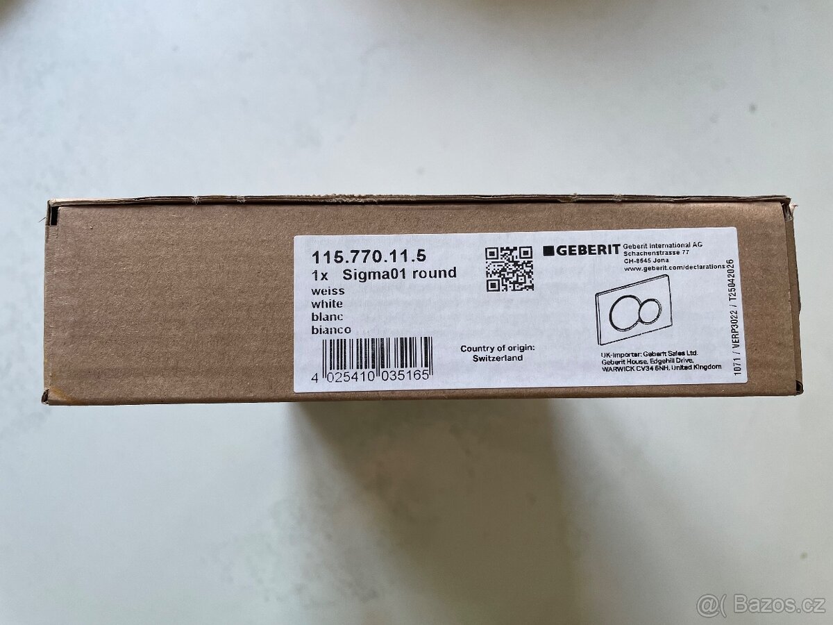 Prodám tlacitko Geberit Sigma 01 - 4