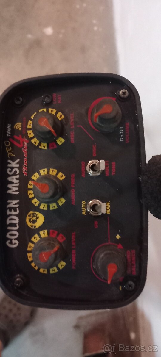 Detektor kovů golden mask 4 - 4