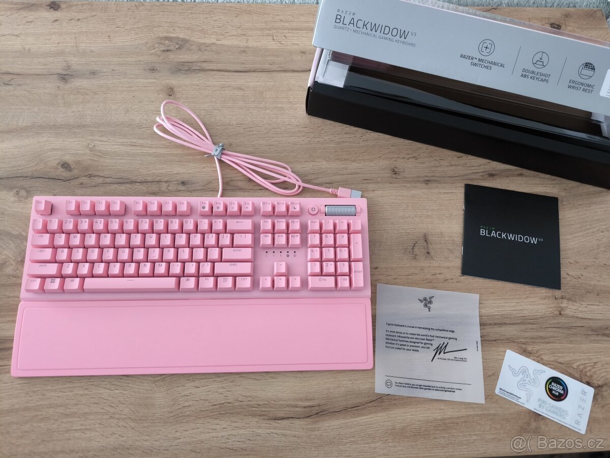 Razer BlackWidow V3 Quartz Edion - 4