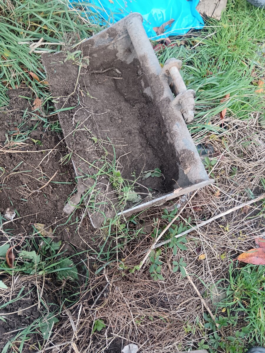 Minibagr 800kg 505mh+vlek+přislušenstvi - 4