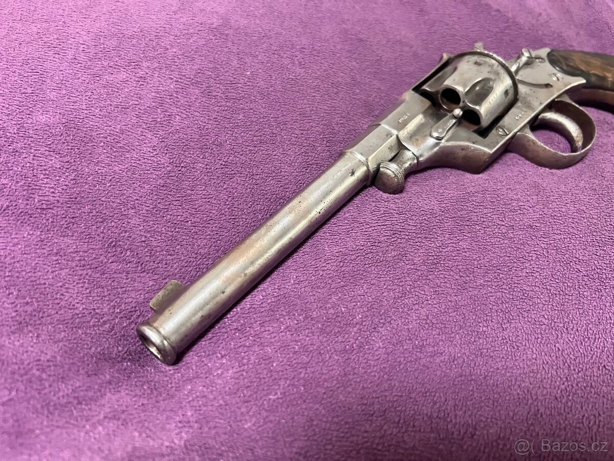 Historický Německý Reichs Revolver 1879 - 11 mm - 4