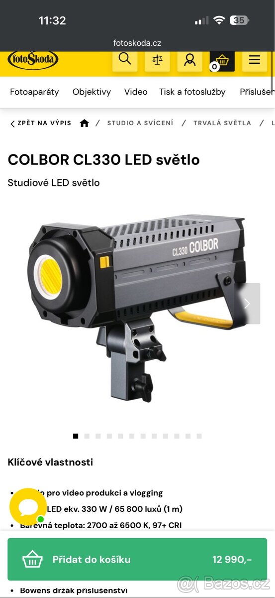 Colbor CL330 LED světlo - 4