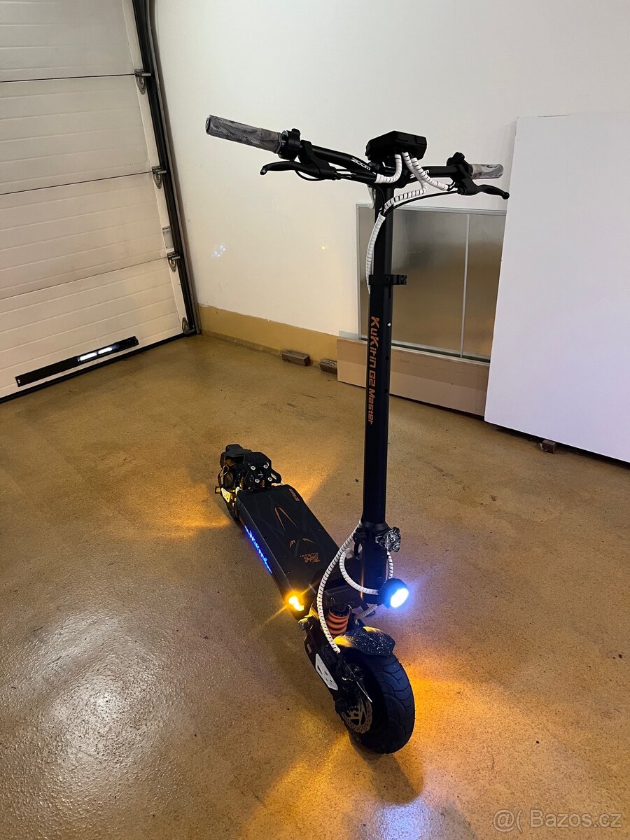 Elektrická koloběžka kukirin g2 master - 4