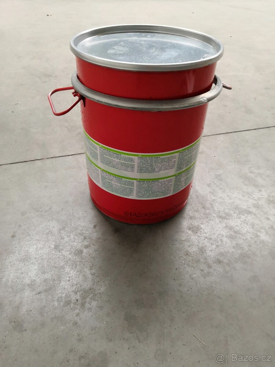 Bečka 200 litrů + 20 litru plechová s uzavíratelným víkem - 4
