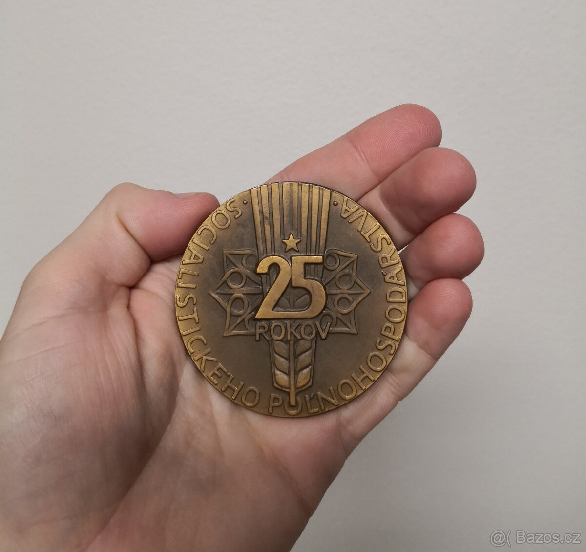 Plaketa 25 Rokov Socialistického Poľnohospodárstva - 4