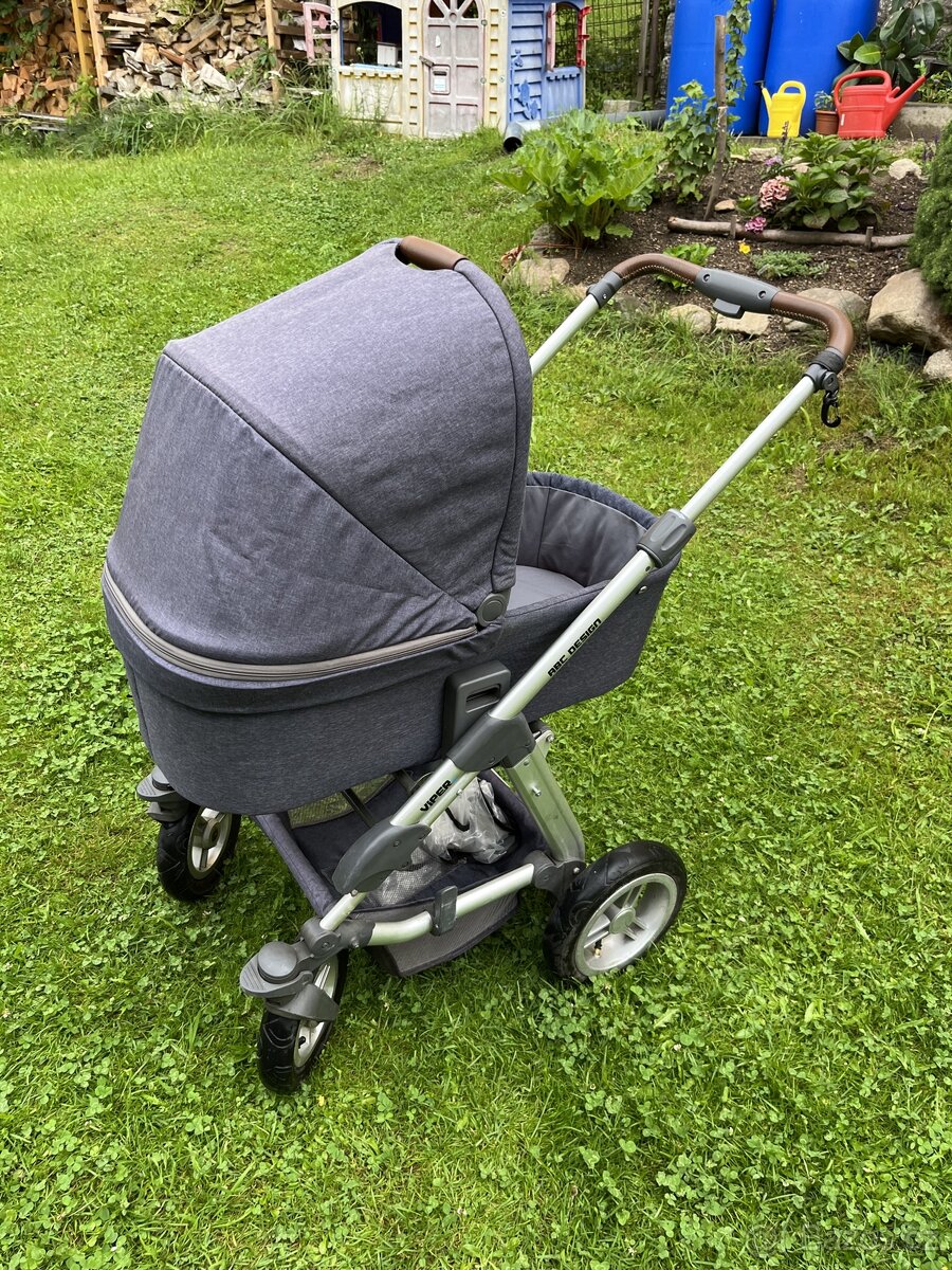 Kočárek ABC Design Viper 4 (autosedačka, 2 korby + další) - 4