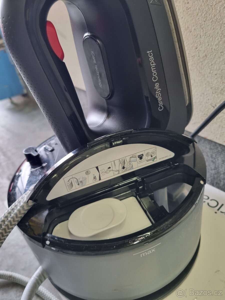 Žehlicí systém Parní generátor Braun IS 2058 BK - 4