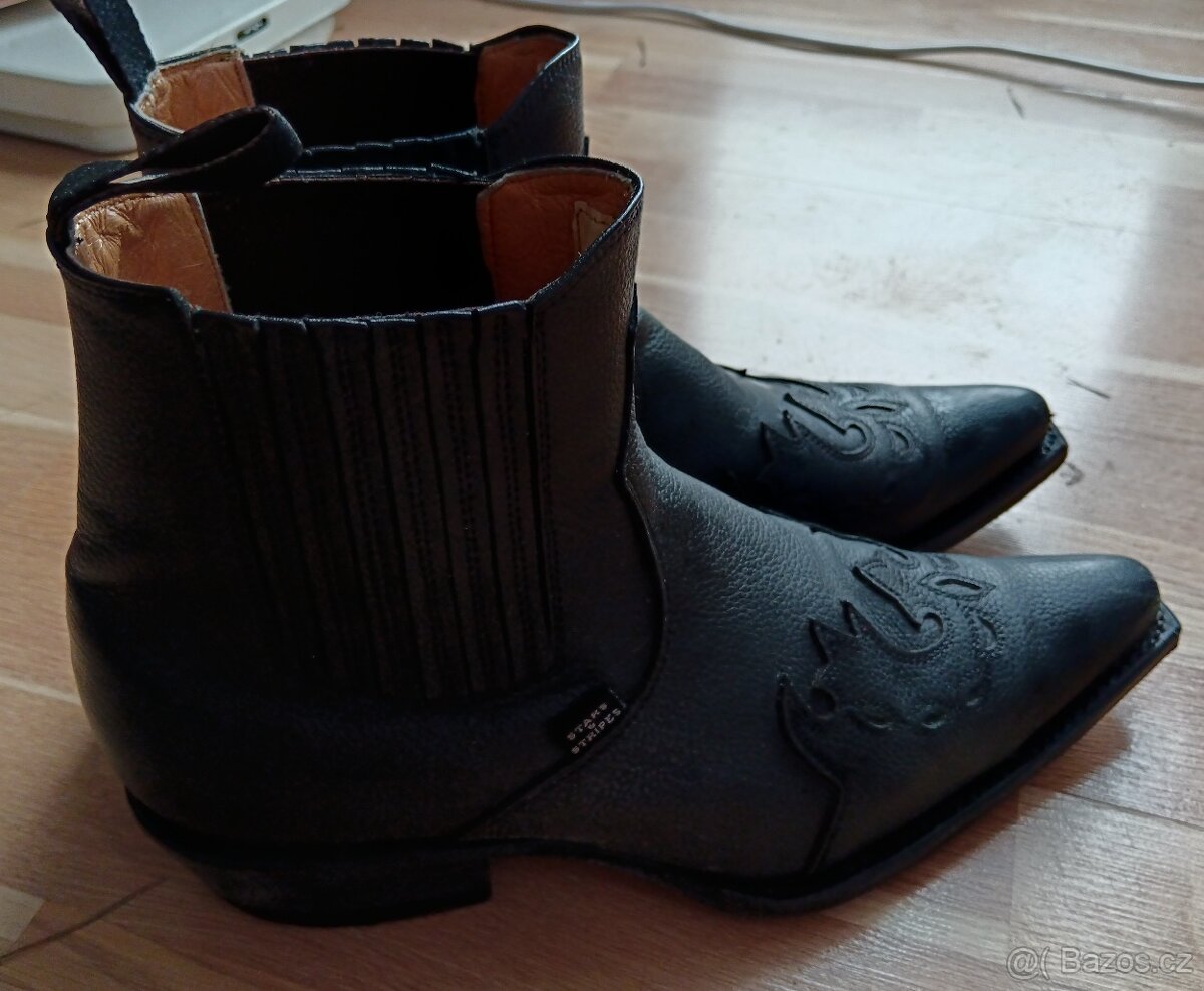 Prodám pánské kožené boty koně - 4