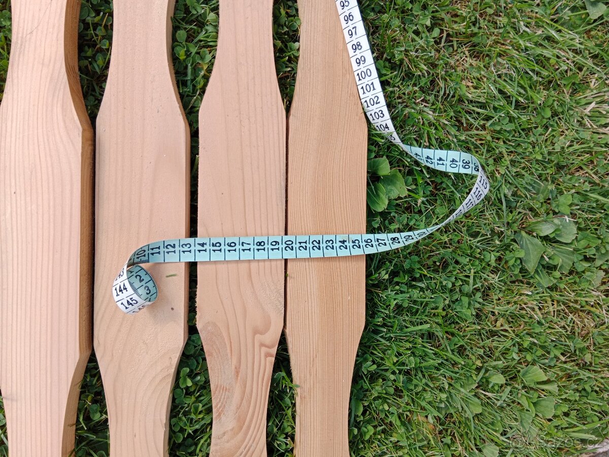 plotové latě - modřín - 4