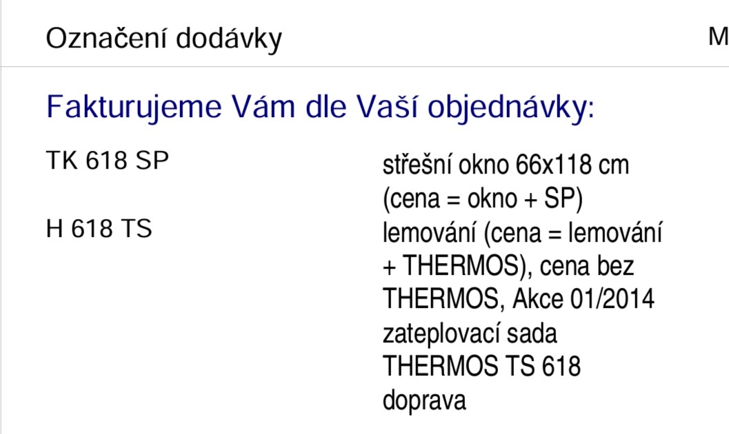Prodám střešní okna Fenestra - 4