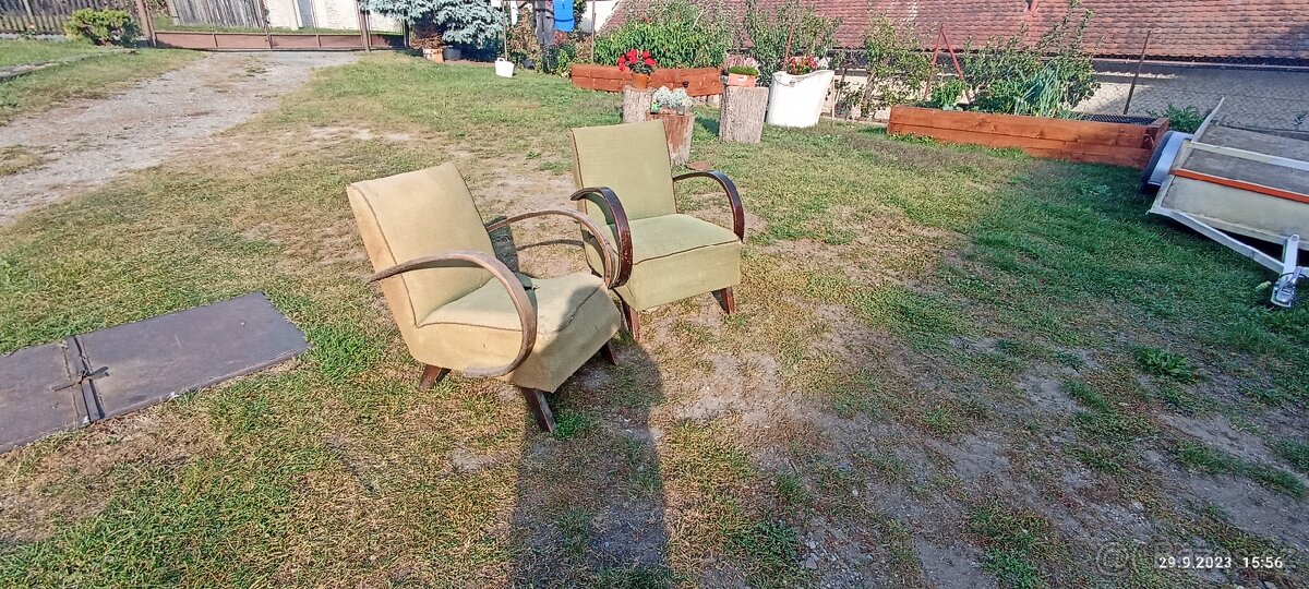 Křesla Halabala k renovaci - 4