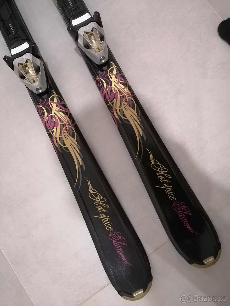 Prodám lyže Elan Hot Spice. Velikost 140cm. - 4