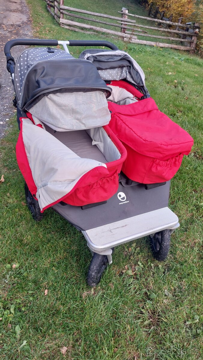 Kočárek pro dvojčata easywalker - 4