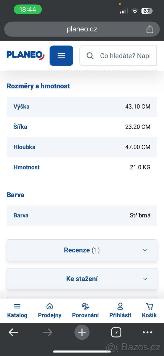 Výčepní zařízení SINOP MK25 - 4