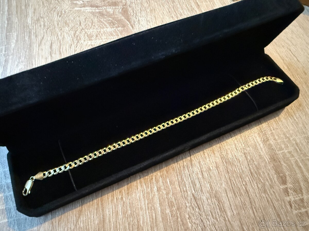 Zlatý náramek 6,54g 585/1000 - 4