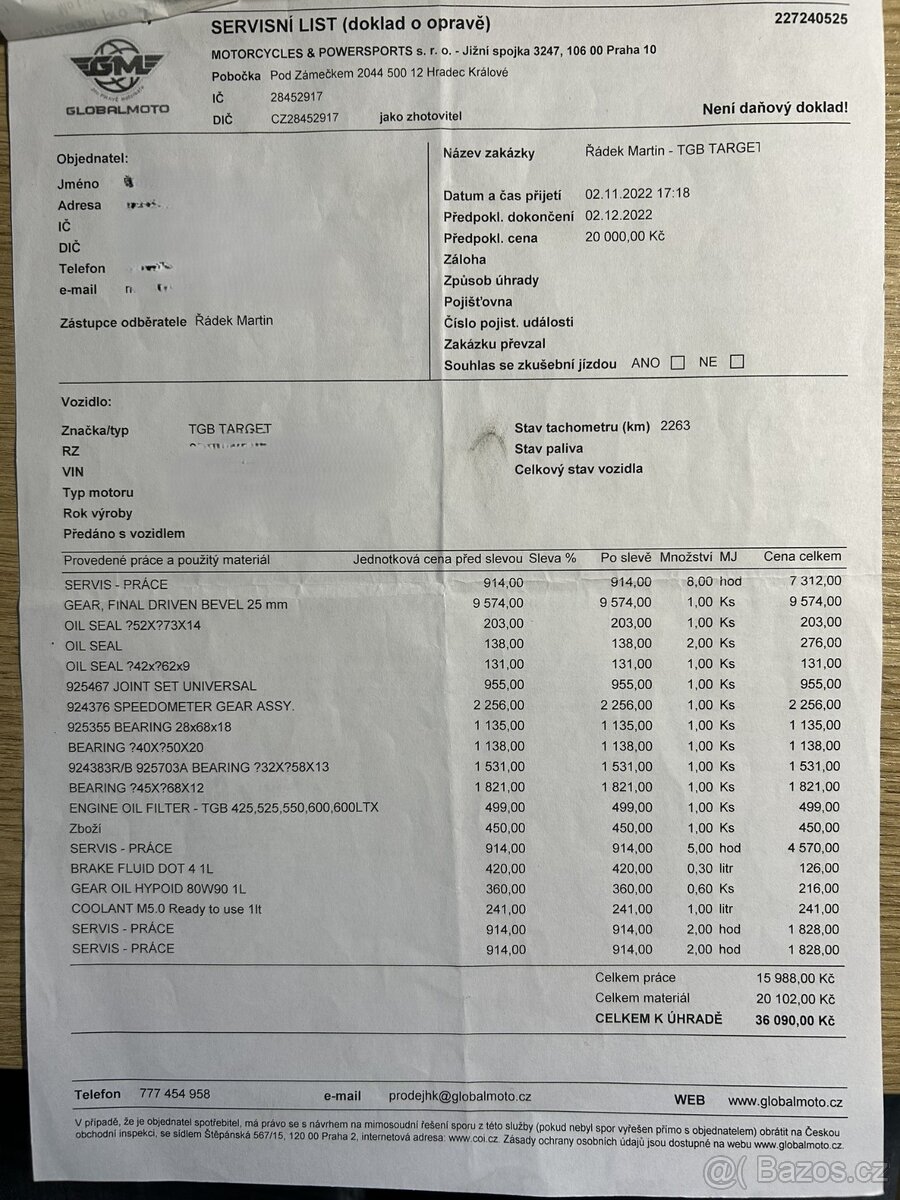 TGB Target 525 2009 - 4