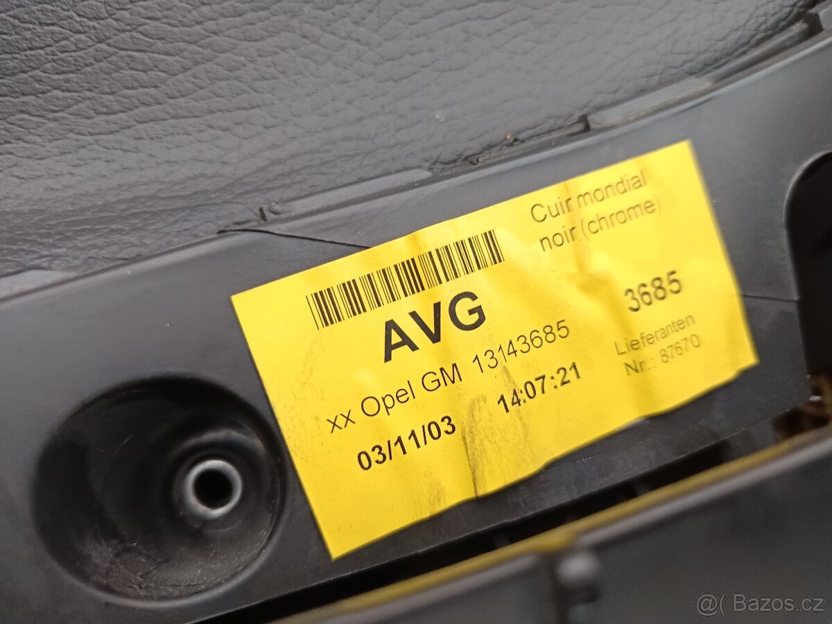 Prodám kožené tapce Opel Zafira A - 4