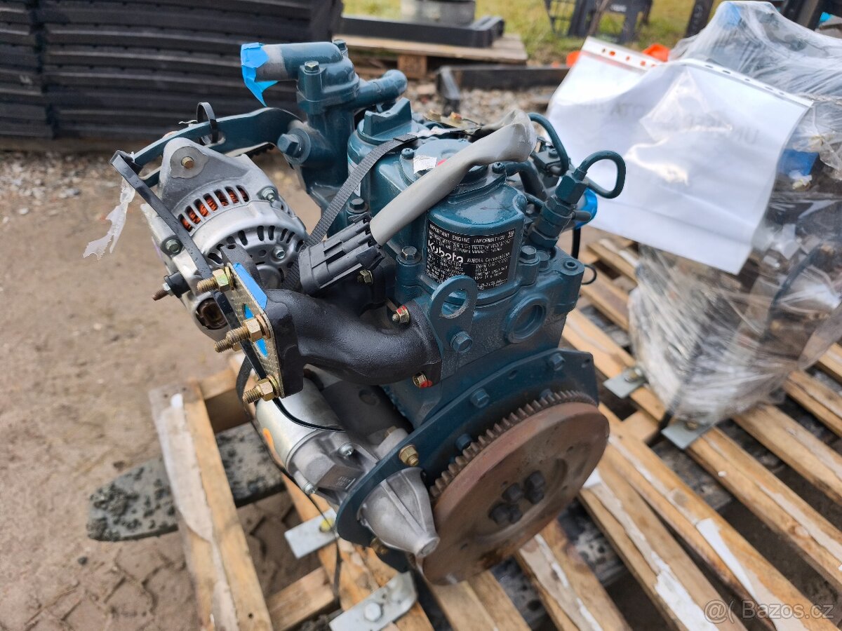 Kubota Z482 nový motor - 4