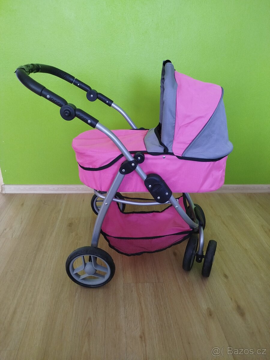 Kočárek pro panenky 2v1 - 4