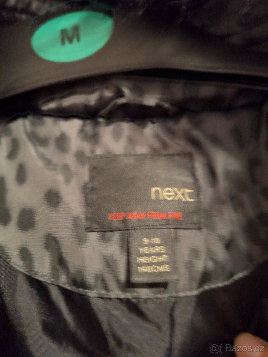 Bunda sleva 50 % zimní bunda Next vel. 140 - 4