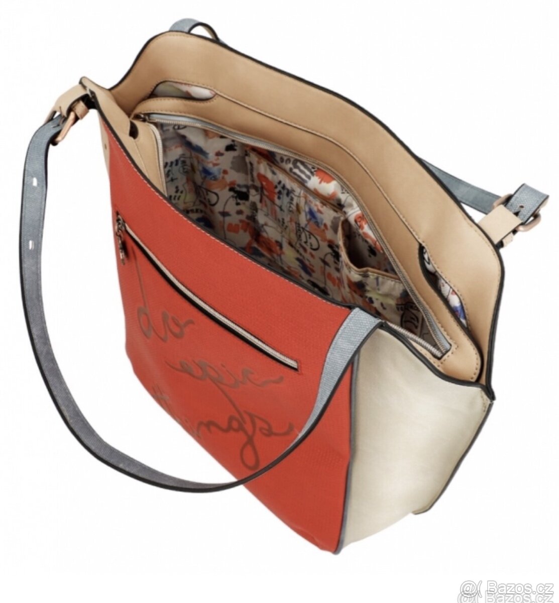 Kabelka Anekke fun & music (béžová) - 4