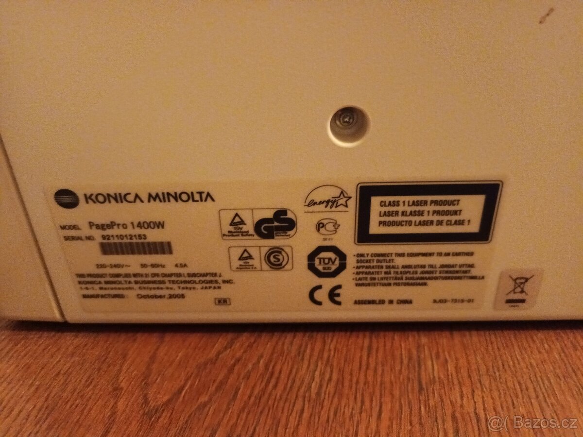 Laserová - Minolta Pagepro 1400W - 4