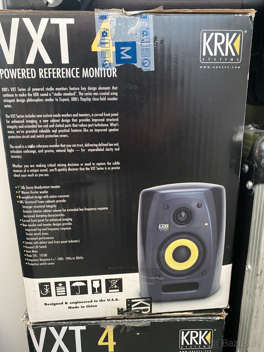 Aktivní profi monitory do domácího studia KRK VXT 4 - 4