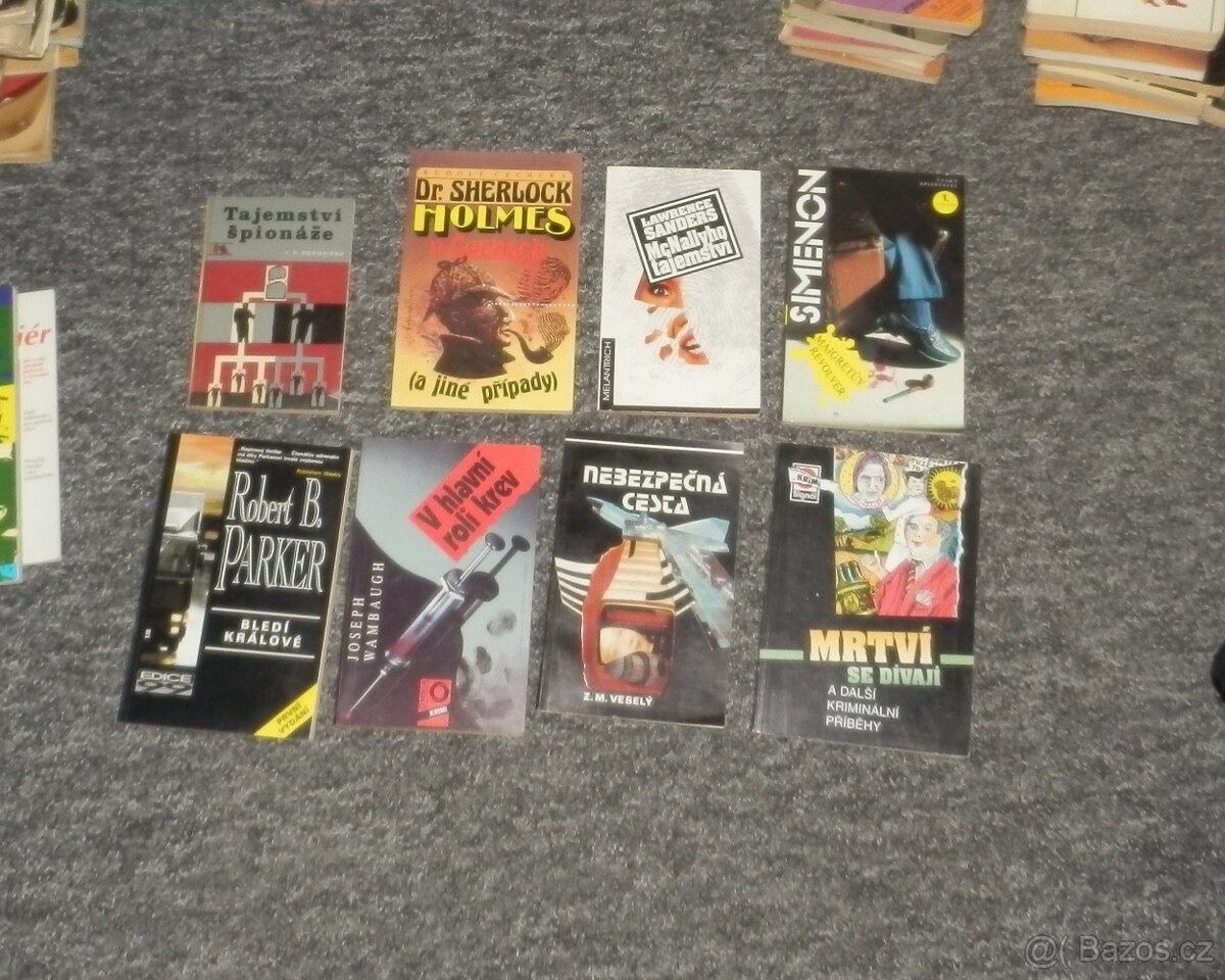 knihy retro - napětí - 4