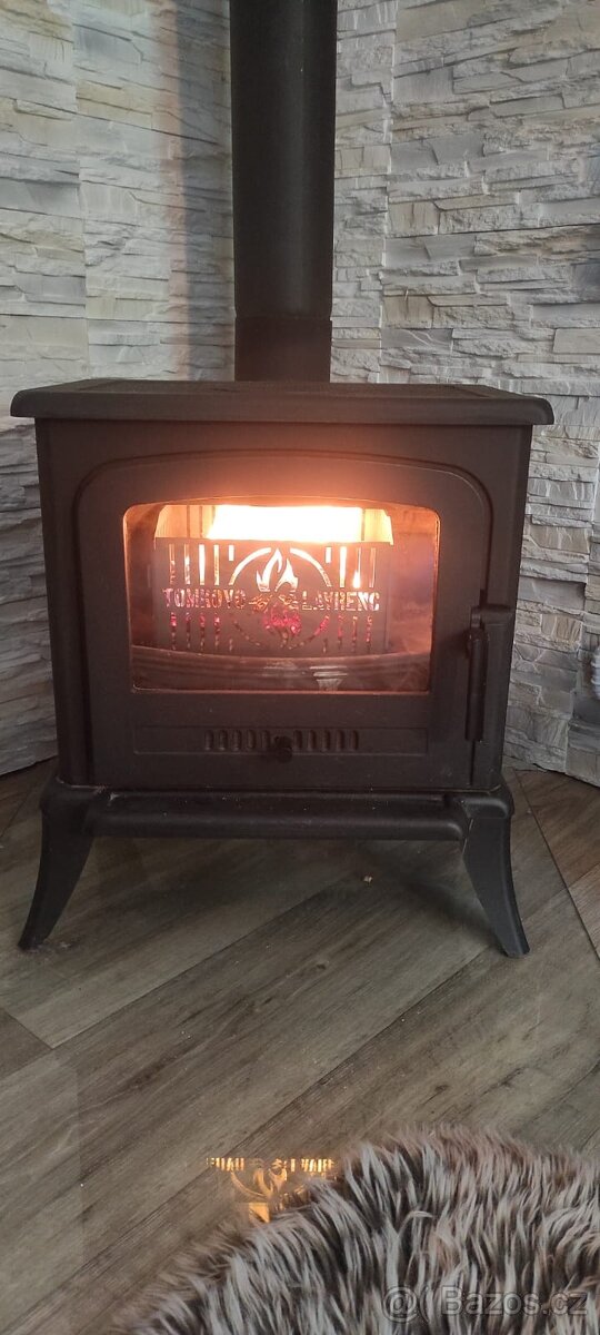 Pelety, peletky - hořák, rošt, koš do krbových kamen - 4