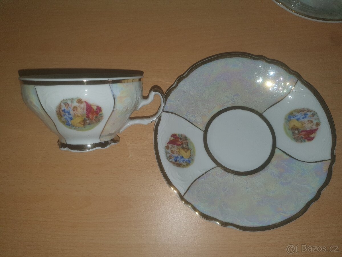 Sada na čaj motiv Tři grácie Bernadotte - 4