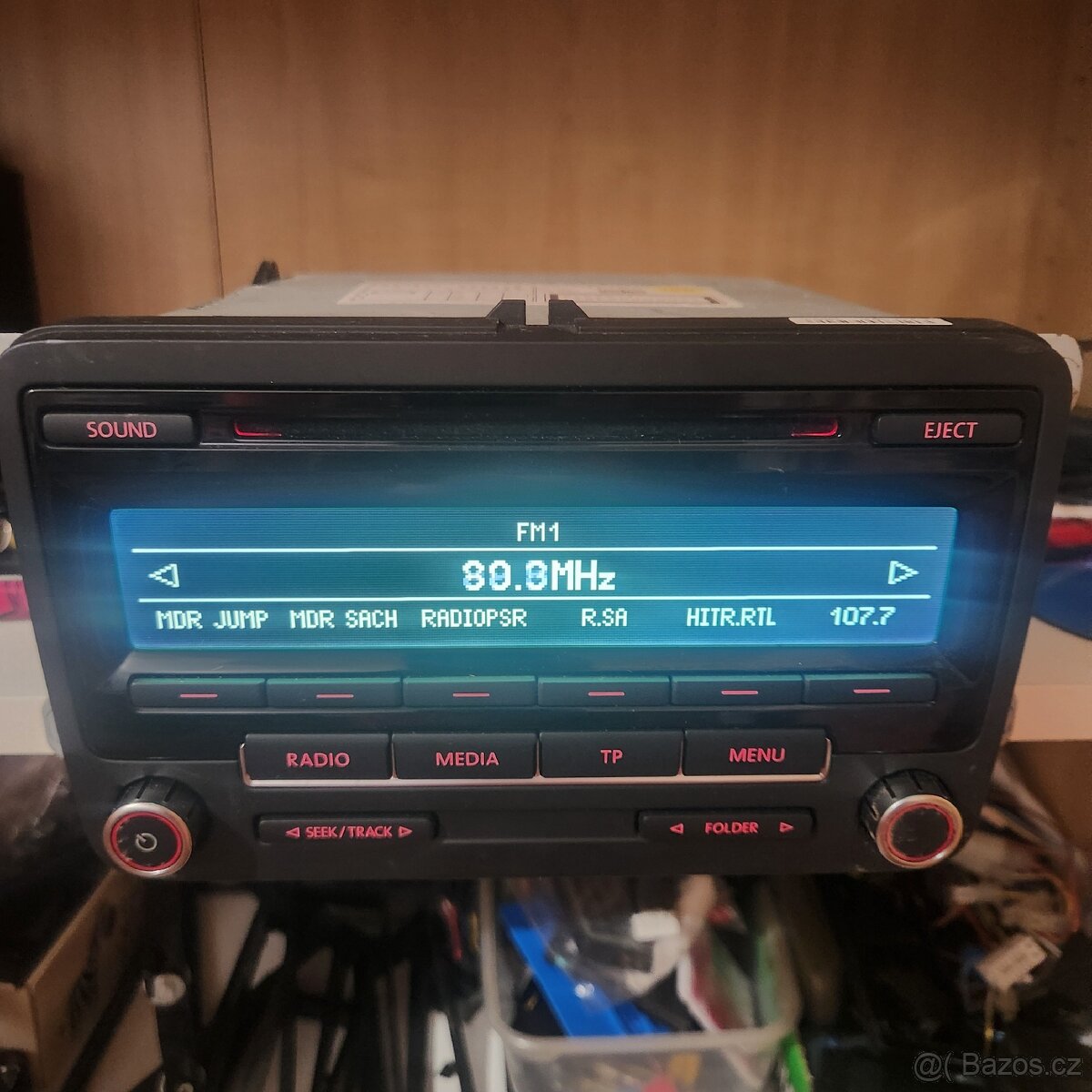 VW RCD-300 CD MP3 PASSAT GOLF TRANSPORTER - 4