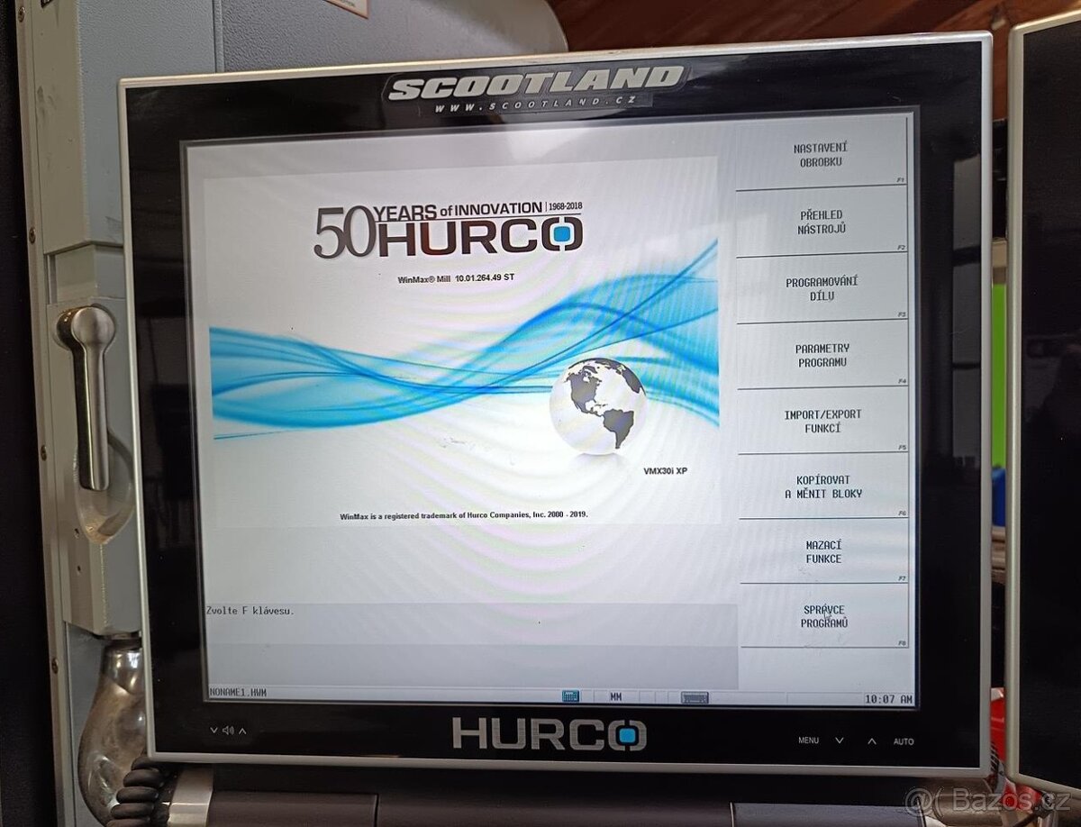 Obráběcí centrum (vertikální) HURCO VMX 30i (8876) - 4