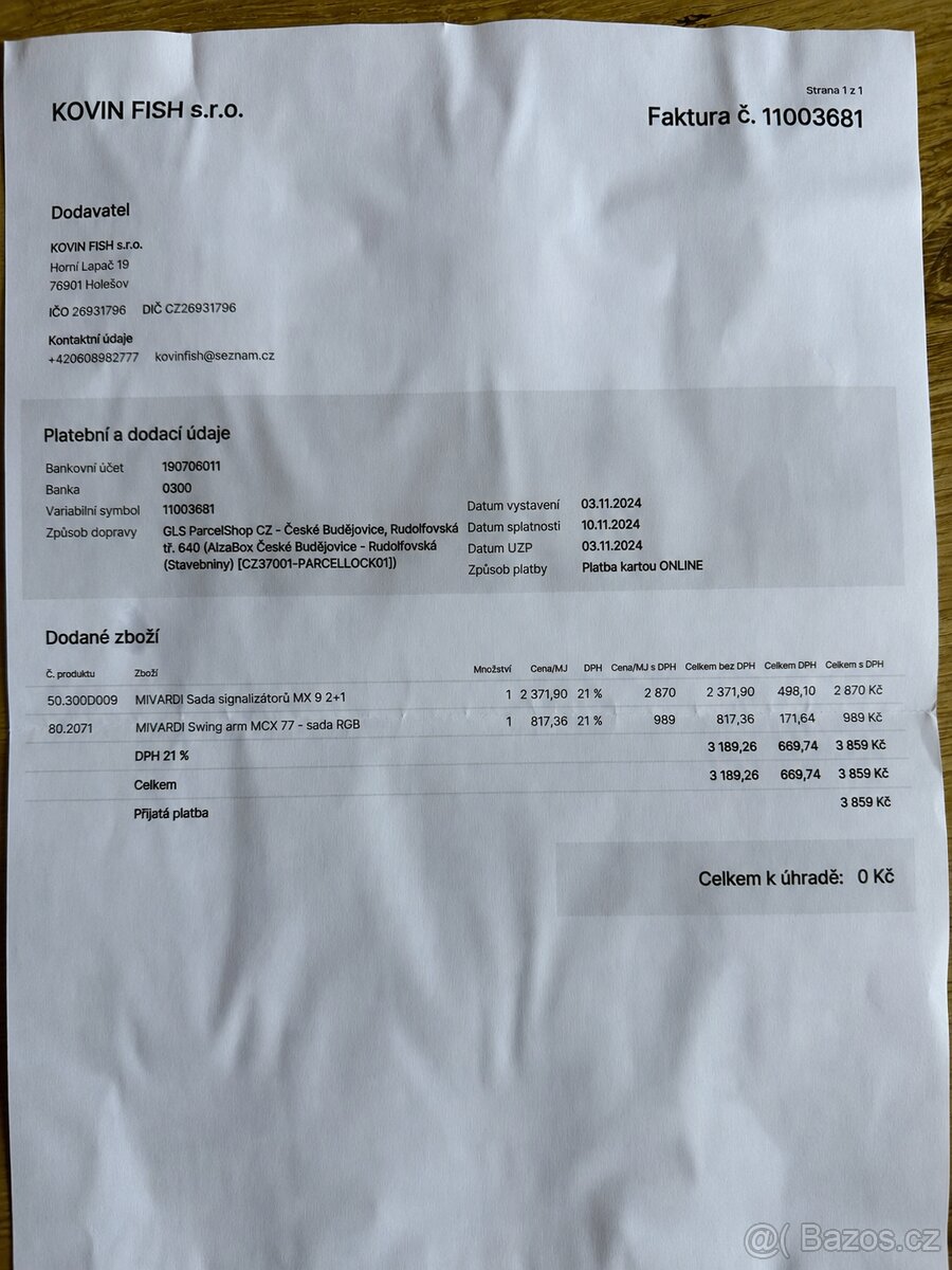 Hlásiče Mivardi mx9 - 4
