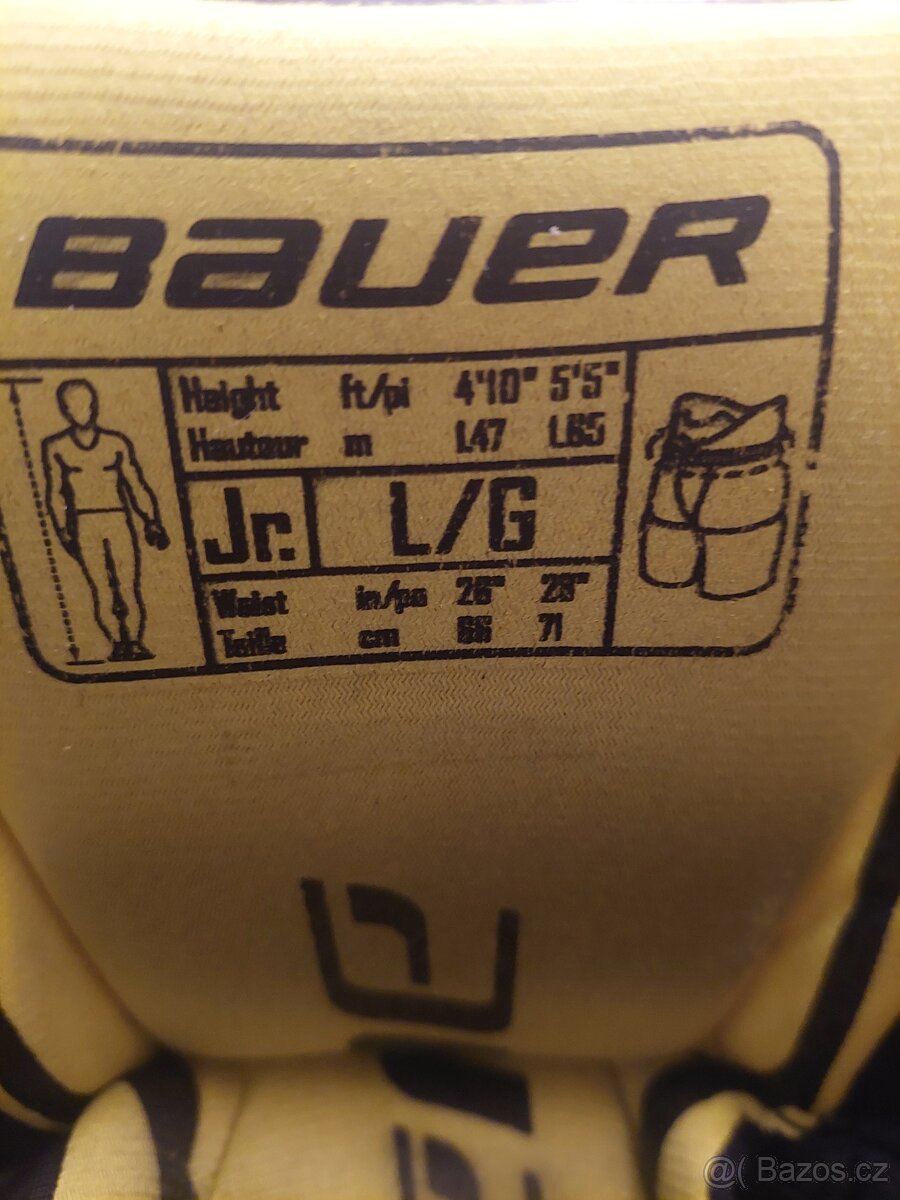 Hokejové kalhoty Bauer Supreme, vel. Jr. L - 4