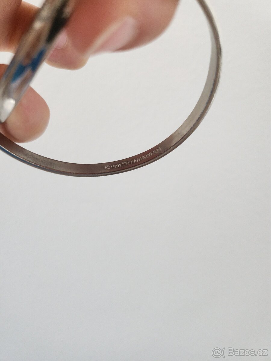 Stříbrný originální náramek Tiffany & Co 1997 - 4