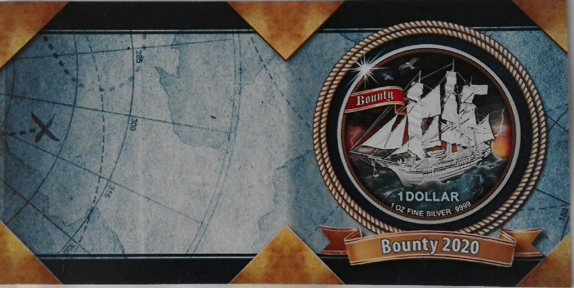 Stříbrná mince Bounty 1oz, dva druhy - 4