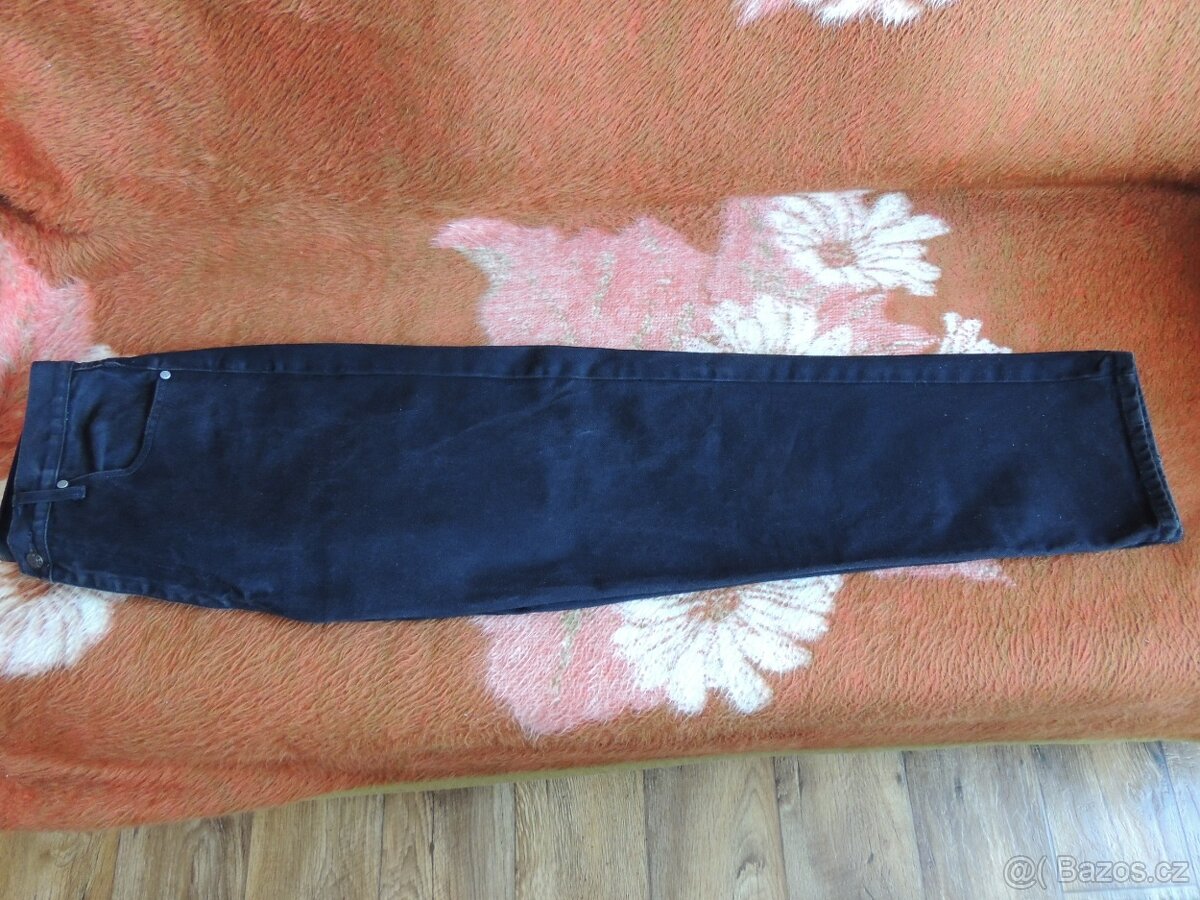 Jeans pánské černé, vel. W36/ L33 - 4