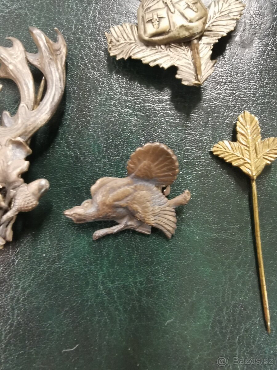 Staré myslivecké odznaky. - 4