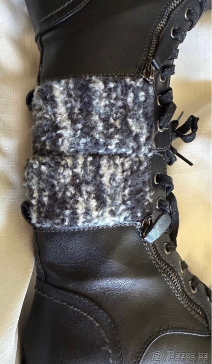 Dívčí kozačky-boty vel. 37 - 4
